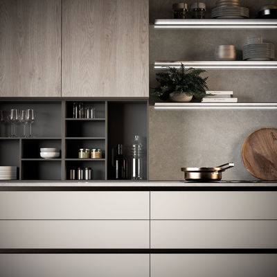 Fast Delivery American Custom Modular Modern Design Home Kitchen Furniture Kitchen Cabinet