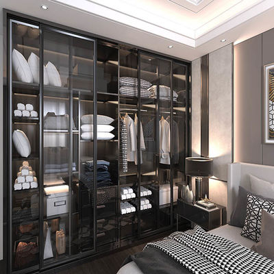 Custom High-end Wooden Wardrobes Custom Design Solutions For Walk-in Closet Wardrobes