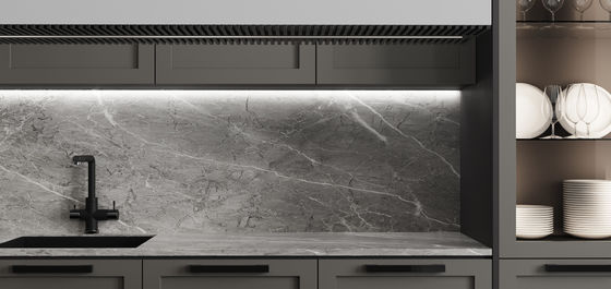 Ready to Assemble Modern Design Custom Island PVC Cabinet Kitchen Wood Cabinet Kitchen