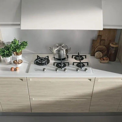 2024 New Custom Kitchen Cabinets Modular Kitchen Furniture Solid Wood Kitchen Cabinet For Apartment