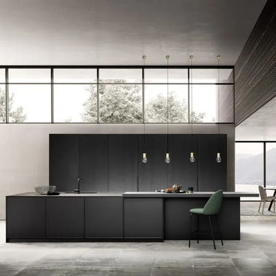 Multifunctional Solid Wood Modern Design Kitchen Furniture Solid Wood Kitchen Cabinet Sets