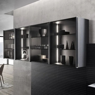 Multifunctional Solid Wood Modern Design Kitchen Furniture Solid Wood Kitchen Cabinet Sets
