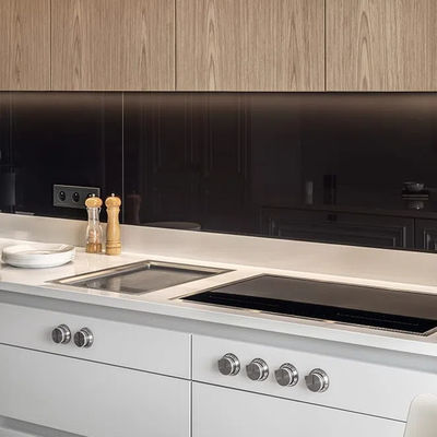 Classic White Particle Board Complete Sets Ready To Assemble Large Storage Kitchen Cabinet