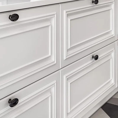 Classic White Particle Board Complete Sets Ready To Assemble Large Storage Kitchen Cabinet