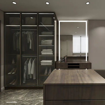 Customized Wardrobe Furniture Bedroom Set Hotel Home Solid Wood Large Wardrobe