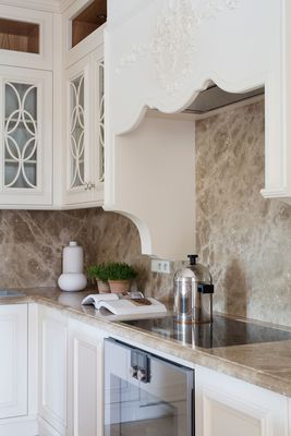 Modern Designs High End Affordable Custom Furniture Small Full White L Shaped Melamine Kitchen Cabinets