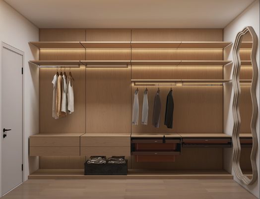 Custom Closet Systems Modern Clothes Storage Cabinets Set Bedroom Furniture Organizer Wood Wardrobe Closet