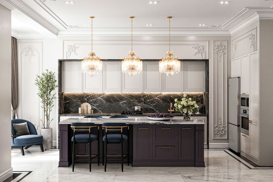 Eco Friendly Kitchen Cupboard Design Modern Luxury Ready to Assemble Kitchen Cabinets Design Kitchen Cabinet With Sink