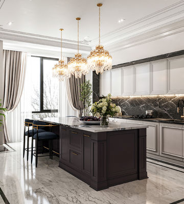 Eco Friendly Kitchen Cupboard Design Modern Luxury Ready to Assemble Kitchen Cabinets Design Kitchen Cabinet With Sink