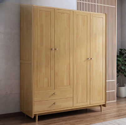 Custom Simple Modern Solid Wood Wardrobe Home Bedroom Wardrobe