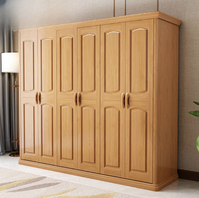 Custom Simple Modern Solid Wood Wardrobe Home Bedroom Wardrobe