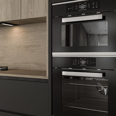 Custom European Modern Modular Wood Kitchen Cabinets Ready To Assemble Kitchen Cabinets