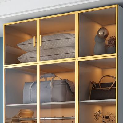 Storage Clothes Organizer Bedroom Wooden Combination Wardrobe Whit Soft Close Drawer
