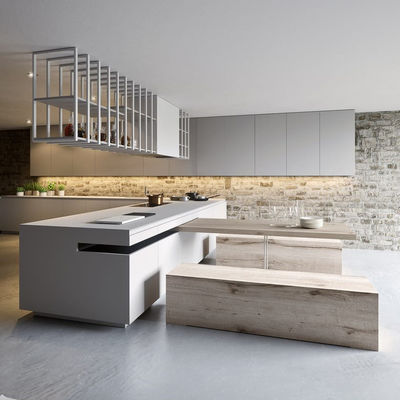 Complete Full Interior Luxury Lacquer Smart Automatic Kitchen Cabinet Modern Design