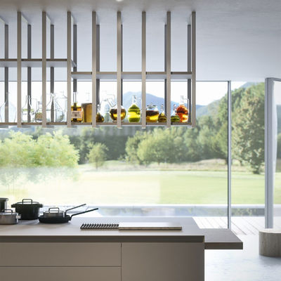 Complete Full Interior Luxury Lacquer Smart Automatic Kitchen Cabinet Modern Design