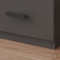 Custom Hotel Designer Modern Black Wardrobe Armoire Wood Wardrobe Closet Cabinet Wood Wardrobe