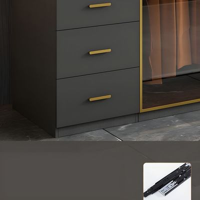 Almari Furniture Portable Closet Storage Clothes Organizer Bedroom Wooden Wardrobe