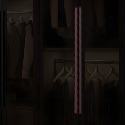 Custom Wardrobe with Glass Door Contemporary Interior Storage Walk in Closet Wardrobe