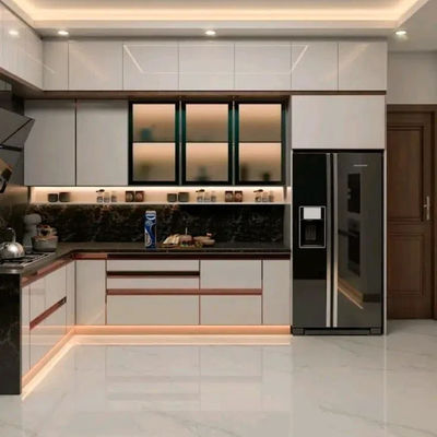 Professional Design Modern Modular Customized Lacquer Paint Mat Finish Kitchen Cabinets