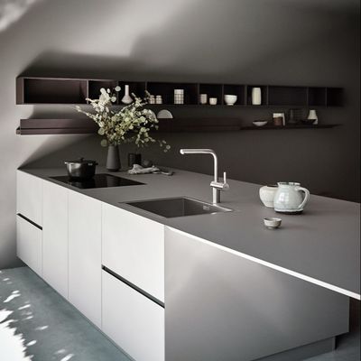 Modern Style Complete And Countertops Designs Lacquer Kitchen Cabinets For Apartment
