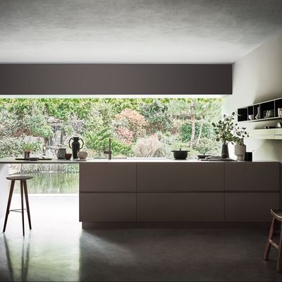 Modern Style Complete And Countertops Designs Lacquer Kitchen Cabinets For Apartment