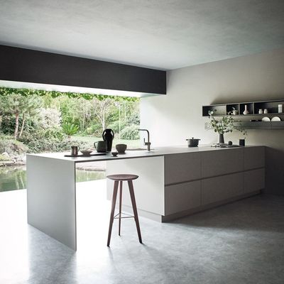 Modern Style Complete And Countertops Designs Lacquer Kitchen Cabinets For Apartment