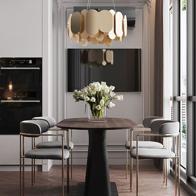 Smart Kitchen Fitted Kitchen Integrated Flat Pack Lacquer Kitchen Cabinets