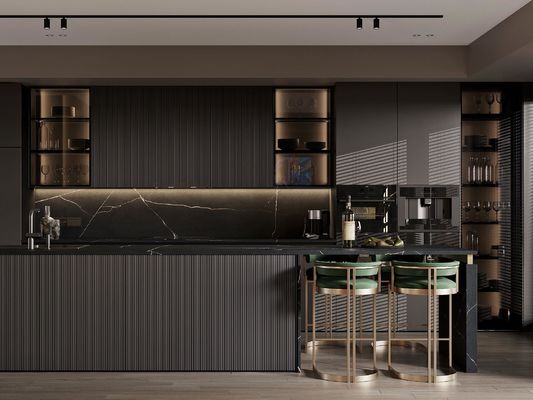 Wood Lacquer Kitchen Cabinet Modern Design Kitchen Cabinets For House