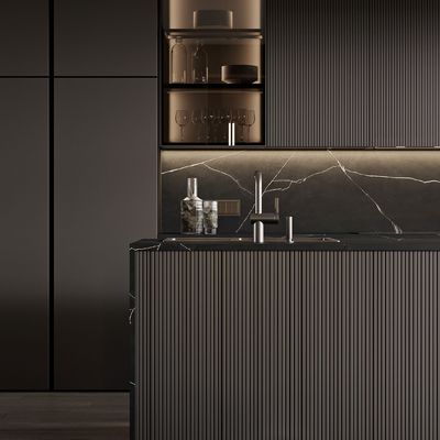 Wood Lacquer Kitchen Cabinet Modern Design Kitchen Cabinets For House