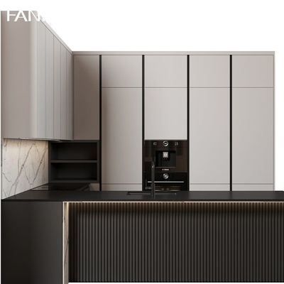 Melamine Plating Wooden Kitchen Storage Cabinet Ready To Assemble Kitchen Cabinets