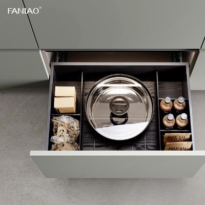 Modern Designs Style Built In Customized Full Home Furniture Cuisine Complet Green Melamine Kitchen Cabinet With Islands