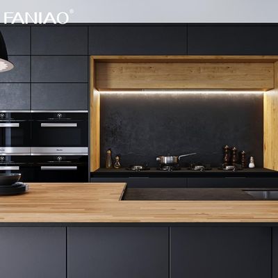 Wholesale Contemporary Cupboard Free Design Melamine Flat Pack Kitchen Cabinet
