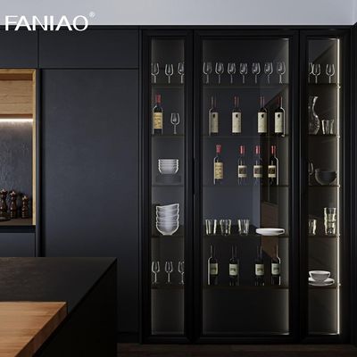 Wholesale Contemporary Cupboard Free Design Melamine Flat Pack Kitchen Cabinet