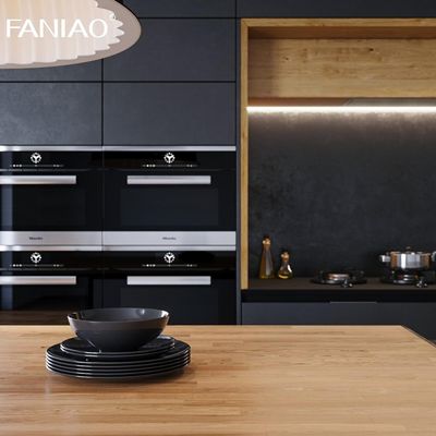 Wholesale Contemporary Cupboard Free Design Melamine Flat Pack Kitchen Cabinet