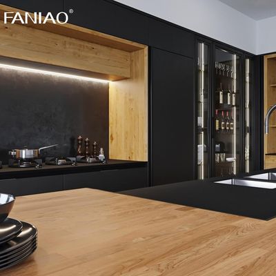 Wholesale Contemporary Cupboard Free Design Melamine Flat Pack Kitchen Cabinet