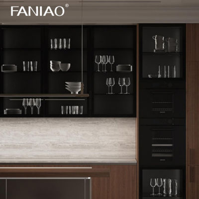 Contemporary Kitchen Cabinets For Supplier Modular Pantry Customization Modern Wood Melamine Kitchen Cabinet