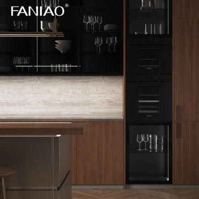 Contemporary Kitchen Cabinets For Supplier Modular Pantry Customization Modern Wood Melamine Kitchen Cabinet