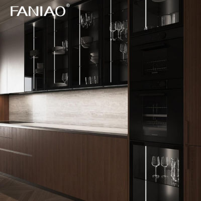 Contemporary Kitchen Cabinets For Supplier Modular Pantry Customization Modern Wood Melamine Kitchen Cabinet