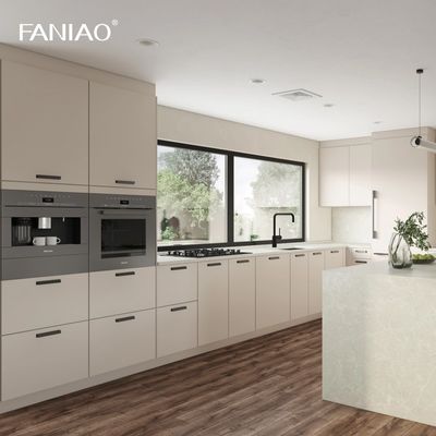 China Manufacturer Modern Wooden Kitchen Cabinet Designs Custom Melamine Kitchen Cabinets