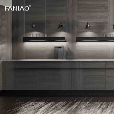 Building Project Contractor RTA Solid Wood Melamine MDF Plywood Kitchen Cabinets Sets