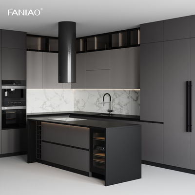 Multifunctional Melamine Modern Design Kitchen Cabinets Quality Kitchen Cabinet