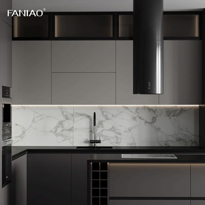 Multifunctional Melamine Modern Design Kitchen Cabinets Quality Kitchen Cabinet