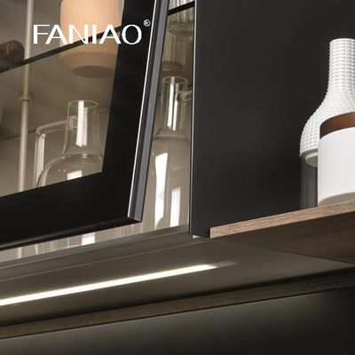 Customized Project Europe Style Melamine Kitchen Cabinet Made Of China