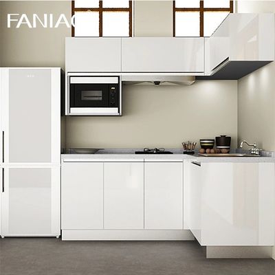 Custom Kitchen Countertop With Cabinet Mini Hotel Apartment Kitchenette Modular Melamine Kitchen Cabinets