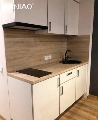 Modern Hotel Project Kitchen Cabinet Customized Mini Compact Kitchenette