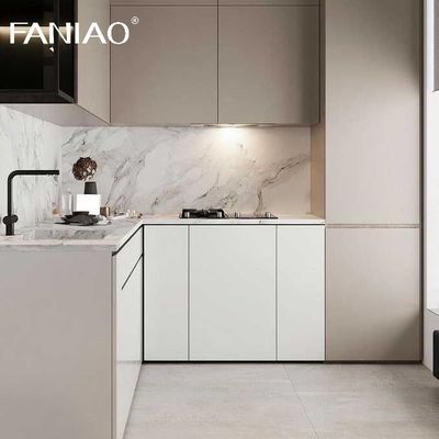 High End Small Kitchen Cabinet Set Flat Pack Mini Kitchenette For Apartment Hotel