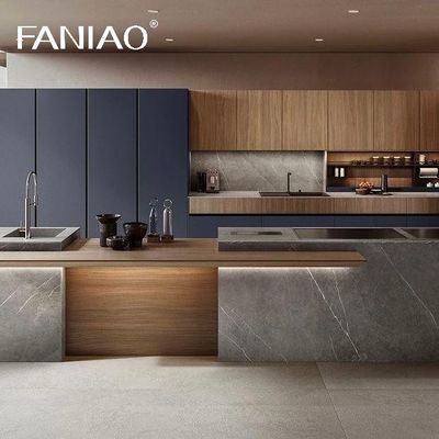 Cabinets Supplier Modern Island Kitchen Designs Complete Metal Laminate Glossy Kitchen Cabinets