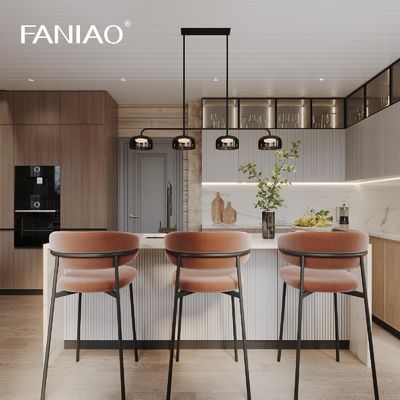 Smart Modern Style Customized Kitchen Cabinet Lacquer Finish Design Kitchen Cabinet