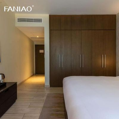 Hotel Project Wardrobe Manufacturer Hotel Bedroom Customized Sliding or Hinged Doors Wardrobe