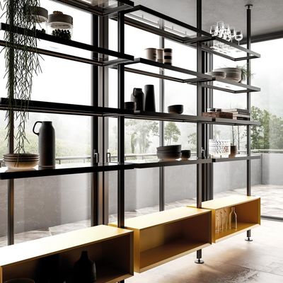 Smart Complete Set Melamine Cupboards Supplies Custom Wooden Pantry Modern Design Villa Kitchen Cabinet